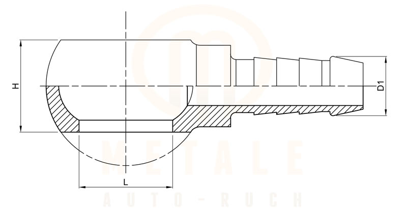 Końcówka oczkowa DIN7642